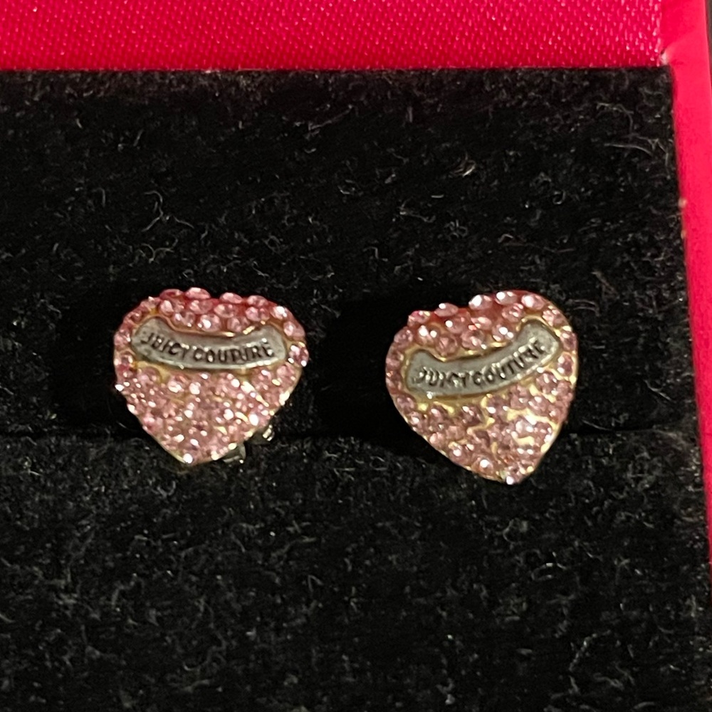 Juicy Couture Heart Earrings